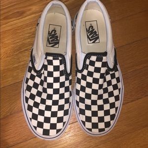Checkered Vans